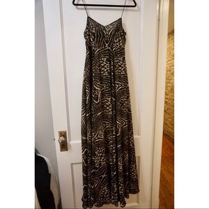 H&M Animal Print Gown